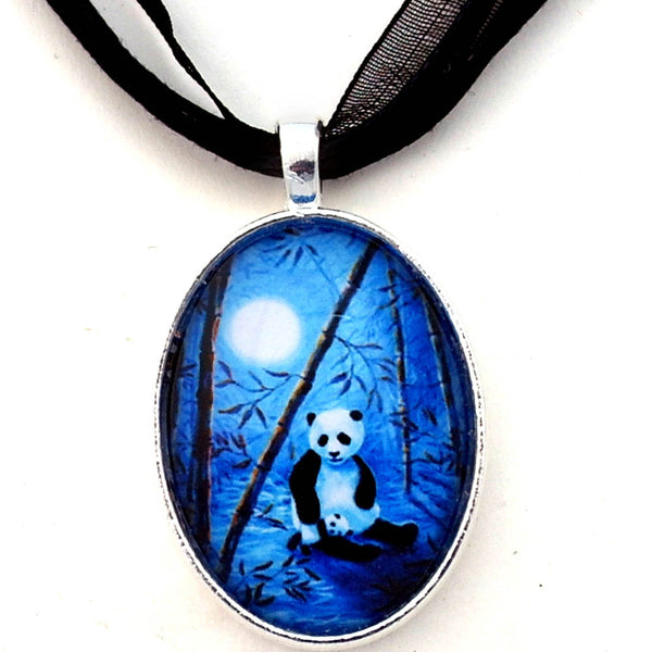 Midnight Lullaby Handmade Pendant - Laura Milnor Iverson Official Site