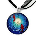 Winter Peace Handmade Pendant Laura Milnor Iverson Official Site