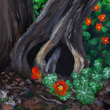Nasturtiums on a Spring Morning Original Painting Laura Milnor Iverson Official Site