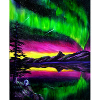 Magical Night Meditation Original Painting - Laura Milnor Iverson Official Site