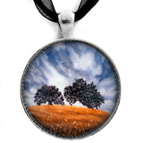 Sudden Storm in May Handmade Pendant Necklace - Laura Milnor Iverson Official Site