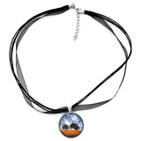 Sudden Storm in May Handmade Pendant Necklace - Laura Milnor Iverson Official Site