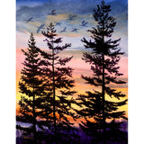 Oregon Sunset 1 Original Painting SOLD Prints Available