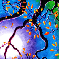 Chakra Peace Tree Meditation Original Painting - Laura Milnor Iverson Official Site