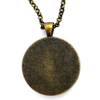 Tree of Life Meditation Handmade Pendant Necklace - Bronze Finish - Laura Milnor Iverson Official Site