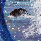 Blue Wave Original Painting - Laura Milnor Iverson Official Site