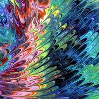 Firebird Swirling Creation Original Painting - Prints Available