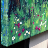 Forest Wildflower Meadow Original Painting Laura Milnor Iverson Official Site