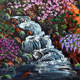Secret Waterfall Original Painting Laura Milnor Iverson Official Site