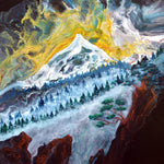 Meditation on the Sacred Mountain Original Painting