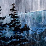 Rain in the Pacific Northwest Autumn Original Painting Laura Milnor Iverson