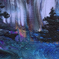 Aurora Borealis in the Rain Original Painting - NFS - Prints Available