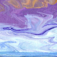 The Sky Dreams of Dragons Original Painting Laura Milnor Iverson