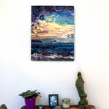 Sunset Sands Original Painting Laura Milnor Iverson Official Site