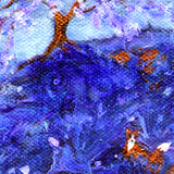 Fox in Purple Sakura Original Painting - Laura Milnor Iverson