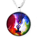 Violet Flame Tara Pendant Necklace - Laura Milnor Iverson Official Site