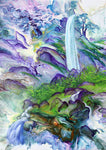Waterfalls of Consciousness Original Painting Laura Milnor Iverson