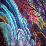 Waterfall Sentinel Original Painting