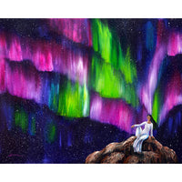 The Aurora of Compassion Original Painting Quan Yin Spiritual Art