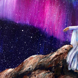 The Aurora Of Compassion Original Painting - Laura Milnor Iverson Official Site