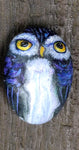 Owl Painted Rock Laura Milnor Iverson Official Site - Reserved for Becky