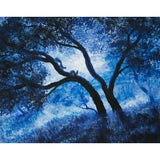Early Morning Blues at Rancho San Antonio Original Painting - Laura Milnor Iverson Official Site