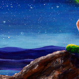 Green Tara Creating the Aurora Borealis Original Painting Laura Milnor Iverson Official Site