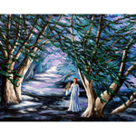 Magic in Cypress Woods Original Painting - Laura Milnor Iverson Official Site