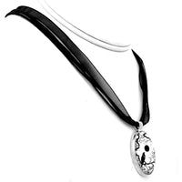 Raven Silhouette Handmade Pendant Necklace - Laura Milnor Iverson Official Site