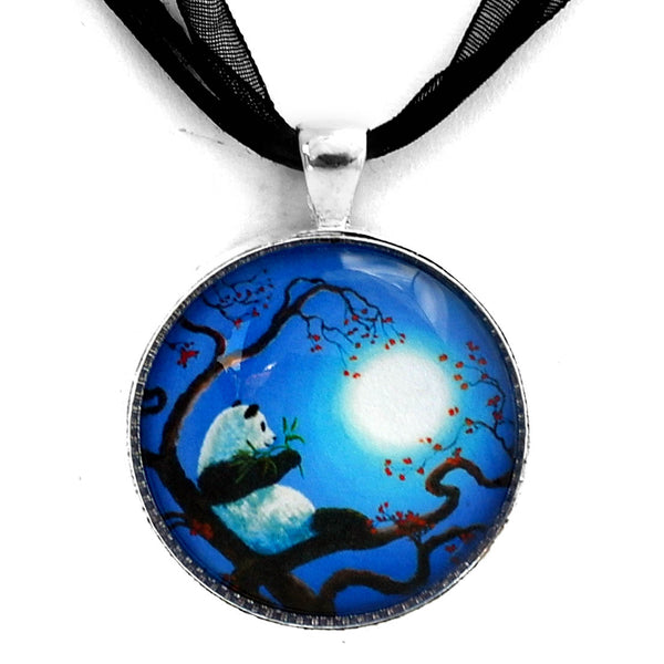 Moonlit Snack Handmade Pendant Necklace - Laura Milnor Iverson Official Site